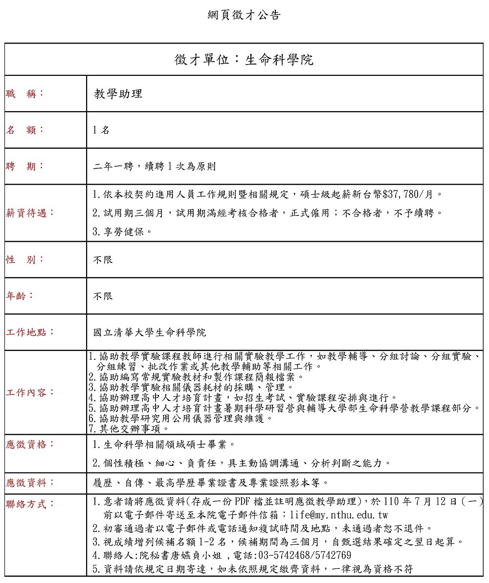 110徵才廣告_教學助理至1100712-1000