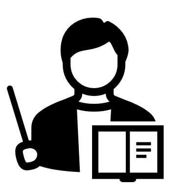 男教授 以實心填滿
