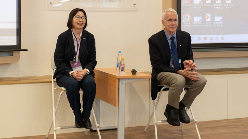 與 諾獎得主  Dr.Kobilka  的結構生物學對話圖片